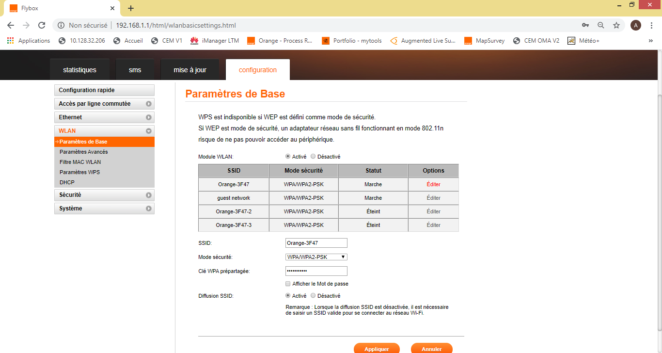 Comment Changer Le Mot De Passe Du Wifi Orange