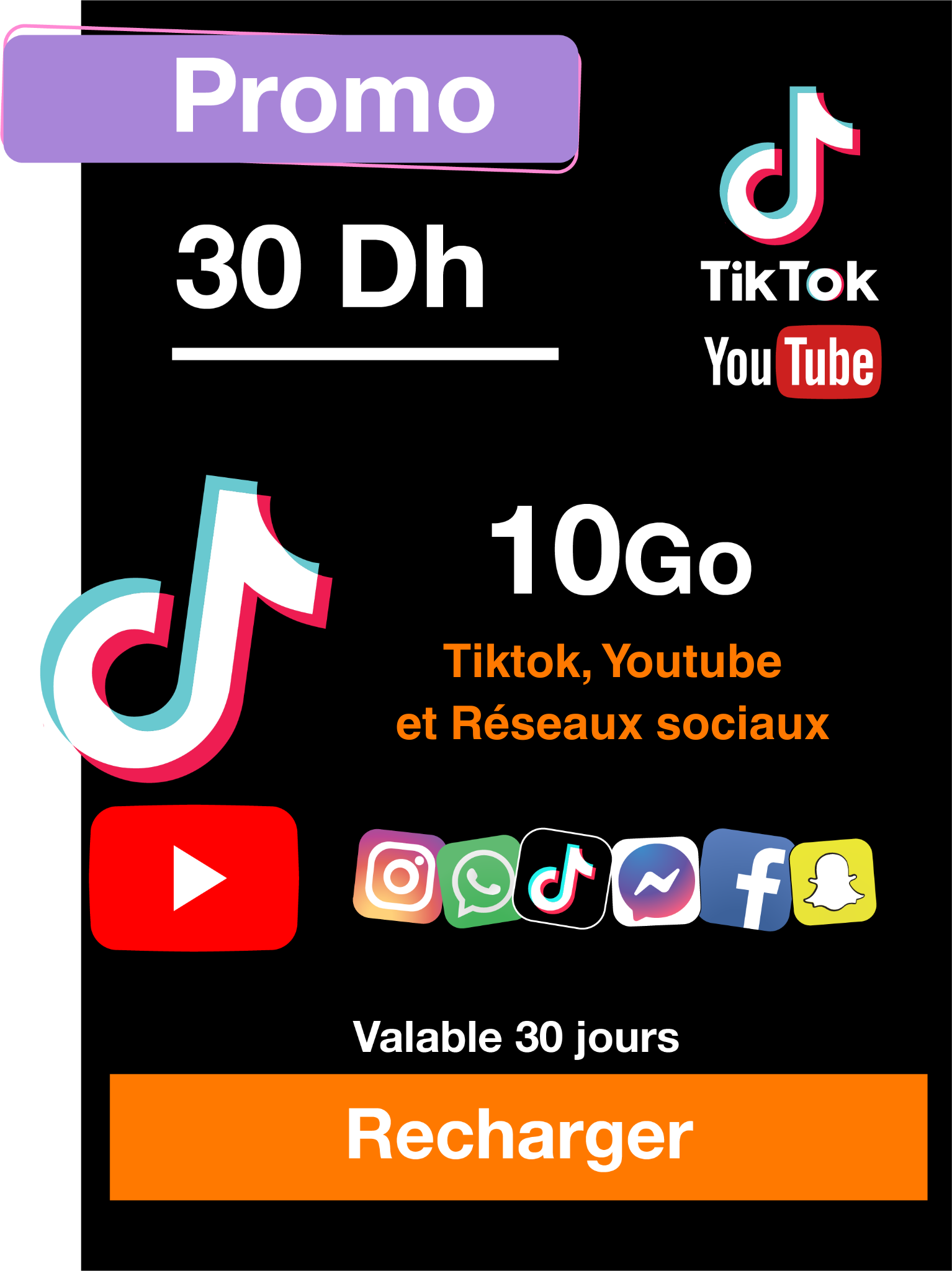 Recharge Tiktok