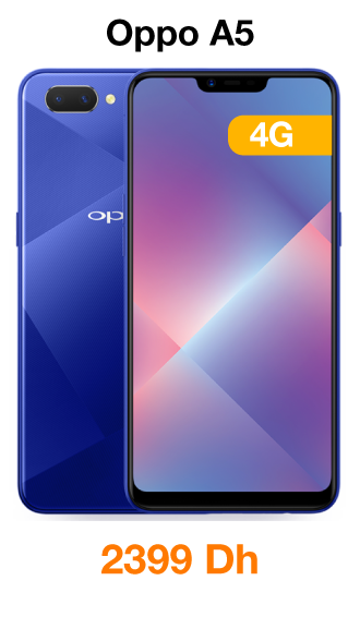 Promotion Smartphone 4G Oppo A5