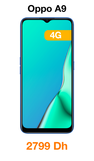 Promotion Smartphone 4G Oppo A9