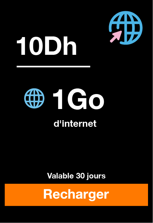 Recharges appels et SMS
