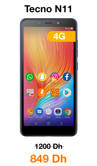 Promotion Smartphone 4G Tecno N11