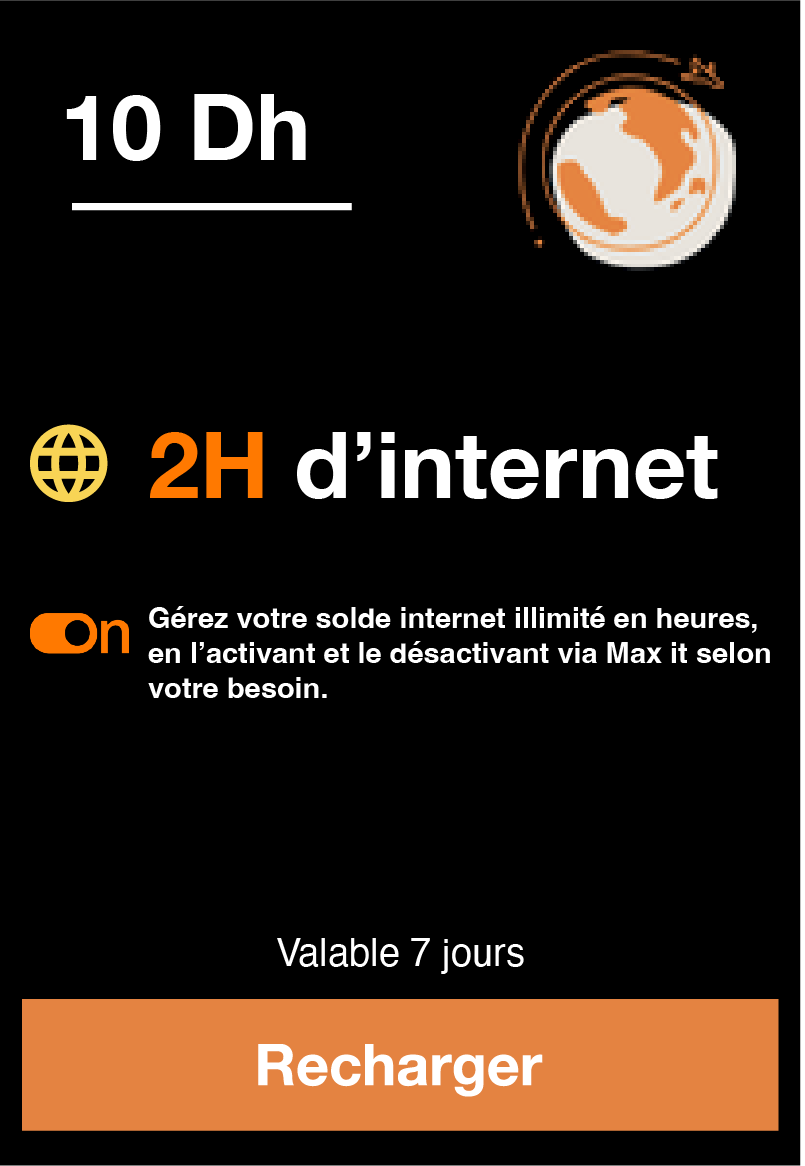 Recharge internet