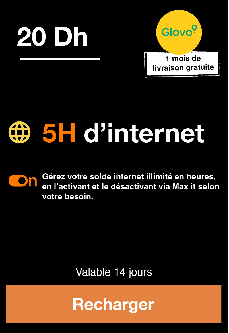 Recharge internet